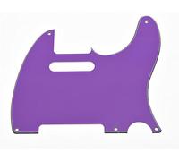 KAISH American Vintage 5 Hole Tele Style Pickguard Guitar Pick Guard Scratch Plate for Telecaster/Tele Purple 3 Ply