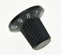 KAISH Black 12x Guitar AMP Amplifier Skirted Knobs for FD Amplifier