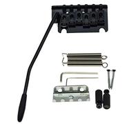 KAISH Black 2 Point ST Strat Style Guitar Tremolo Bridge Locking System