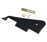 KAISH Black 3 Ply LP Guitar Pickguard with Gold Bracket for Epiphone Les Paul