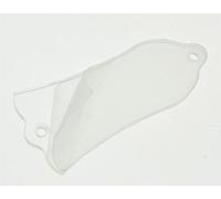 KAISH Clear 1 Ply Plastic Blank Guitar Truss Rod Cover 2 Hole for Les Paul Made in USA Transparent