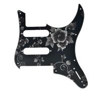 KAISH Electric Guitar Pickguard for Yamaha Pacifica PAC112V & 212V & 612V HSS Series Guitars Flower Pattern
