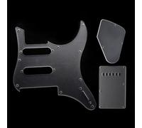 KAISH Electric Guitar Pickguard Set Tremolo Back Plate Electronic Control Cavity Cover for Yamaha Pacifica PAC 112V&212V&612V HSS Series Guitars Clear