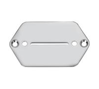 KAISH Electric Guitar Pickup Selector Blade Switch Plate Control Plate for Squier/Marr Jaguar Guitar Chrome