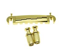 KAISH Gold Electric Guitar Wrap Around Bridge Tailpiece for Les Paul LP Junior