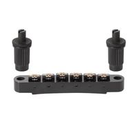 KAISH LP Guitar Roller Saddle Bridge Tune-O-Matic Bridge with Clip-Lock For Les Paul,SG,ES,Dot,Bigsby Black