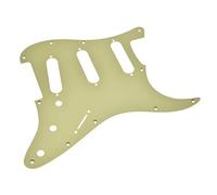 KAISH Matte Aluminium ST/Strat Style SSS Pickguard Metal Anodized ST Pick Guard Scratch Plate for American/Mexican ST/Strat Matte Gold