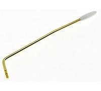 KAISH Mexico Standard ST Strat Style Guitar Tremolo Trem Arm Whammy Bar for Strat/Stratocaster Gold with White Tip