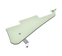 KAISH Mint Green 3 Ply LP Guitar Pickguard with Chrome Stainless Steel Bracket and Steel Mounting Screws for USA Les Paul