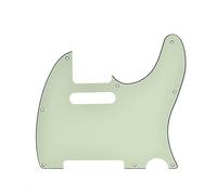 KAISH Mint Green Tele Guitar Pickguard Scratch Plate for Fender Telecaster