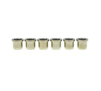 KAISH Premium Brass Guitar String Through Body String Ferrules 5/16" String-Thru Ferrules for American Standard/Vintage TL Guitars Upgraded Brass version Nickel