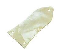 KAISH Pure CUSTOM Made Natural Yellow Pearl Guitar Truss Rod Cover with 3 Hole for Epiphone LP Les Paul