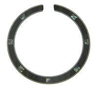 KAISH Qaulity Acoustic Guitar 110 * 12 * 0.8mm Soundhole Rosewood Rosette with Abalone Shell Design