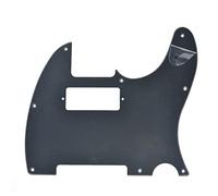 KAISH Tele Style Pickguard Guitar Pick Guard Scratch Plate with Mini Humbucker Pickup Hole for Tele/Telecaster Matte Black