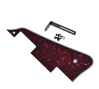 KAISH Vintage Tortoise LP Guitar Pickguard with Black Bracket for Epiphone Les Paul
