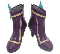 Kaishwind Cosplay Boots shoes shoe boot compatible with LoL jinx