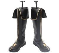Kaishwind Cosplay Boots shoes shoe boot compatible with Rozen Maiden souseiseki black