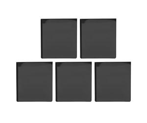 kaisudiAP 5pcs Magnetic Photo Frames Refrigerator Reusable Picture Pockets Frames for SQ Film for Fridge Home School Office (Black)
