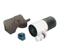 kaisudiAP Auto Fish Feeder Electric, Multi Segment Timing, Large Digital Display, Manual and Automatic Modes, for Aquariums Below 17mm, 200ml Feeding Box, Design, Batter