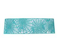 KaisudiAP for Rectangle Shape Tablecloth, Hollow Out Table Runner for Wedding, Household Decorations, 60x120cm, Premium Lace, Machine Washable, Elegant Embroidery, Fits All Tables, (Green)