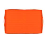 KaisudiAP Griddle Mat, for Silicone Grill Cover, Protective BBQ Grill Mat, for Outdoor Cooking, Heat Resistant, Non-Stick, Durable, Reusable (36in Orange Handle)