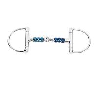KaisudiAP Horse Bit, for Horse Farm, Stainless Steel, 125mm, Anti Biting, D Ring Snaffle Bit, Durable, Comfort Fit, Training Equipment, Professional Use, Easy Control