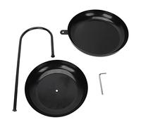 kaisudiAP Nordic Minimalist Iron Fruit Tray, Double Layer Multipurpose Serving Platter, for Home Kitchen Office Use, Decorative Display Basket for Fruits Snacks Pastries