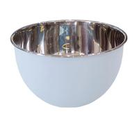 KAITAK Deep Professional Stainless Steel Mixing Bowl Salad Bowl For Serving Mixing Cooking Baking - Cream Blue (7.9" Diameter, 2.3-Quart)