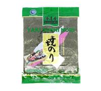 Kaitatuya Roasted Seaweed - Green Grade Sushi Nori 50 Full Sheets | Premium Toasted Nori for Rolls, Wraps & Garnishes | Vegan | Gluten-Free | Everyday Japanese Flavour