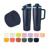 Kaitiaki Silicone Boot for Owala 30oz & 40oz FreeSip Sway Bottles & Tumblers - Non-Slip, Scratch-Resistant, Stability Enhancer, Available in 12 Colors (Sea Captain)