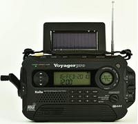 Kaito KA600L 5-Way Powered Emergency AM/FM/SW NOAA Weather Alert Radio with Solar,Dynamo Crank,Flashlight and Reading Lamp, Digital Radio with Solar Panel (Black)