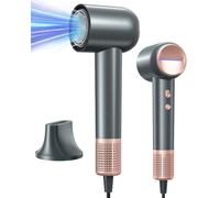 KAITOL Hair Dryer, 2000W Professional High Speed Hairdryer with 4 Heat & 2 Speed Settings, Cool Shot, Fast Drying, Low Noise, with Nozzle, Ionic Frizz-Control, Powerful and Lightweight