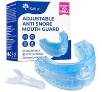 Kaitse Anti Snore Devices for Sleep: Adjustable Anti Snoring Mouthpiece for Men & Women (Light Blue)