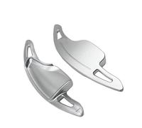 KAIUYRT Compatible with Chevrolet for Camaro MK6 ZL1 LT1 RS SS 2018 2017 2016 Steering Wheel Shift Paddle Shifter Extension Modification Parts Shift Paddles Extension(Silver)