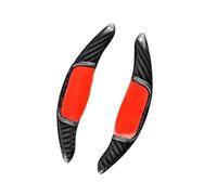 KAIUYRT Compatible with Toyota for Camry for Corolla 2018 2019 Car Interior Steering Wheel Paddle Shift Shifter Extension Cover Trim Accessories Shift Paddles Extension(Black)