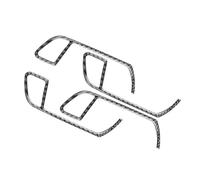 KAIUYRT Interior Decoration Compatible with A4L A4 B8 2009 2010-2016 for Q5 2009-2017 for A5 2008-2017 Car Accessories Door Handle Frame Interior Decor Cover Trim