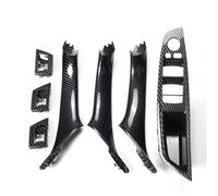 KAIUYRT Interior Decoration Compatible with BMW for F18 2010 2011 2012 2013 2014 2015 2016 2017 LHD RHD Car Interior Door Handle Pull Trims Set Accessories