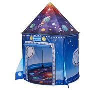 Kaivee Rocket Ship Space Pop Up Tent for Kids and Astronaut Gift for Girls 3-5 Years