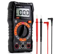 KAIWEETS Digital Multimeter, DC AC Voltmeter, Ohm Volt Amp Test Meter and Con...