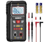 KAIWEETS Digital Multimeter KM200s with True RMS, Auto Ranging Voltmeter, Smart Measurement, NCV Non-Contact Voltage Detector, AC/DC Voltage, Resistance, Diode, Ohm, Continuity Tester