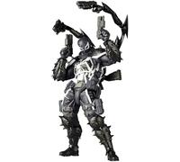 Kaiyodo Revoltech NR061 Amazing Yamaguchi Agent Venom Total Height Approx. 6.7 inches (170 mm), Non-scale, PVC, ABS, POM, Pre-painted Action Figure, Resale
