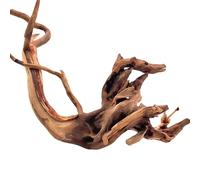 Kaiyuan Dynasty Natural Driftwood for Aquarium Sinkable Driftwood for Reptile Terrariums Fish Tank Decorations 12-16",About 1.5 lbs
