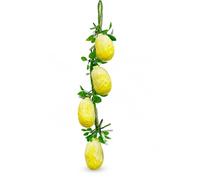 KAIYUEMAOYI Artificial Vegetable String, Lifelike Fake Vegetable Garland for Home Kitchen Wall Decoration, Photography Props, Four Yellow Cabbages