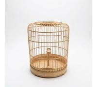 KAIYUEMAOYI Cage Bird Cage, Bamboo Plant Fiber, Bamboo Frame, Pet Bird Enclosure, Displaying Pet Birds, style to 1