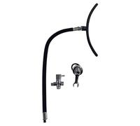KAIYUEMAOYI Set: Adjustable Frame, Waterfall, Hair Washing Basin, Massage Attachment, Shelf, Hands, Long, Style A