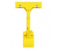 KAIYUEMAOYI Sign Clip, 360 Degree Rotating , Yellow