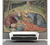 kaiyun 130cmx150cm Tapestry Medieval Illustrations Tapestries 3D Printing Wall Hanging Home Decorations