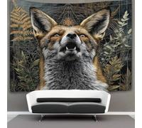 kaiyun 180cmx230cm Tapestry The Fox Looked at The Sky in Amazement Tapestries 3D Printing Wall Hanging Home Decorations