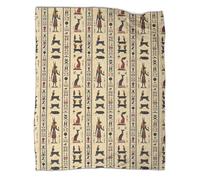 kaiyun Ancient Egyptian Symbols Blanket,Hieroglyphic Design Style Perfect Sofa Bed Cover 80x90inch(200x230cm),soft And Comfortable to The Touch,suitable for Keeping The Whole Family Warm