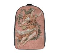 kaiyun Ancient Roman Mural Style Backpacks Gr oddess 3D Printed Daypack for Boys Girls And Middle School Students 17inch Large Capacity Bookbags